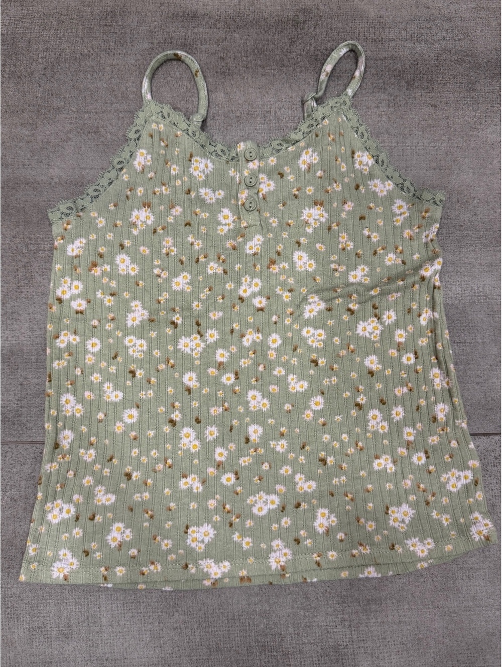 Girls • 8 • Art Class Green Cami